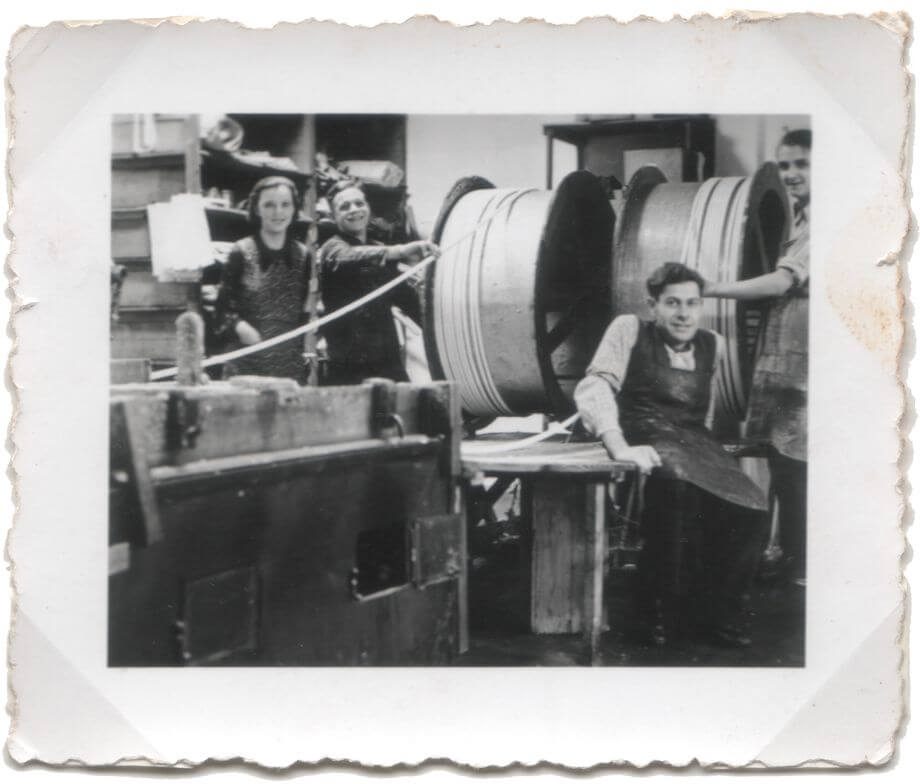 Historisches Foto aus dem Jahr 1935